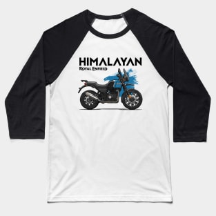 Himalayan - Blue Baseball T-Shirt